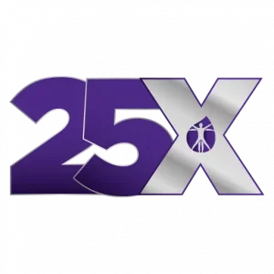 25X logo